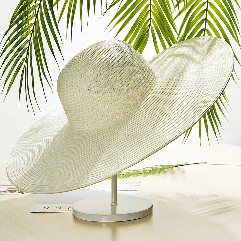 

Fashion Summer Spring Beach Sun Hats For Women Straw Hat Ladies Sun Visor Hat Female Big Brim Sunbonnet chapeau femme