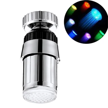 

LED Lamp Faucet Pattern 360 Degrees Rotation Colorful LED Lamp Faucet
