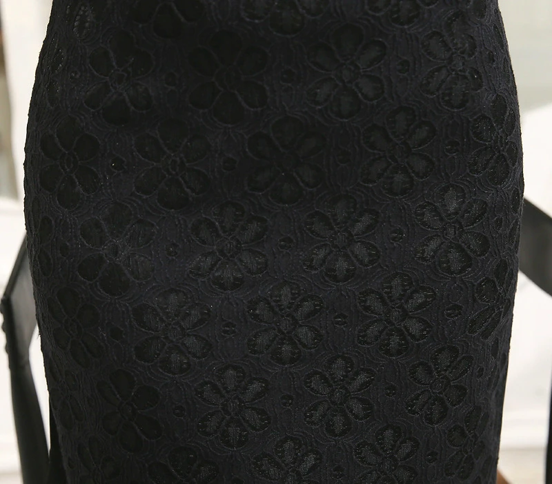 SHENG COCO Sexy Black Chinese Style Qipao Dresses Slim Thin Lace Cheongsam Summer Fashion Improvement Vintage Chipao