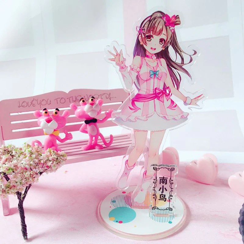 

1 Pc Lovely Lovelive Acrylic Stand Model Toys Plate Holder Action Figure Pendant Toy Kids Gift
