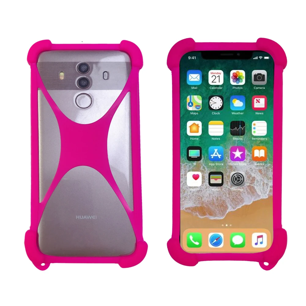

For BQ-4501G Fox Easy / BQ-5002G Fun Bumper Silicone Case Mobile Phone Soft Back Cover For BQ BQ-5008L Brave Universal Cases