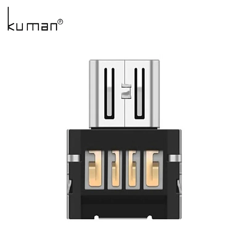 Kuman OTG USB Adapter to TypeC or MicorUSB Converter for Pendrive Flash Drive Pen Phone Mouse Keyboard | Компьютеры и офис