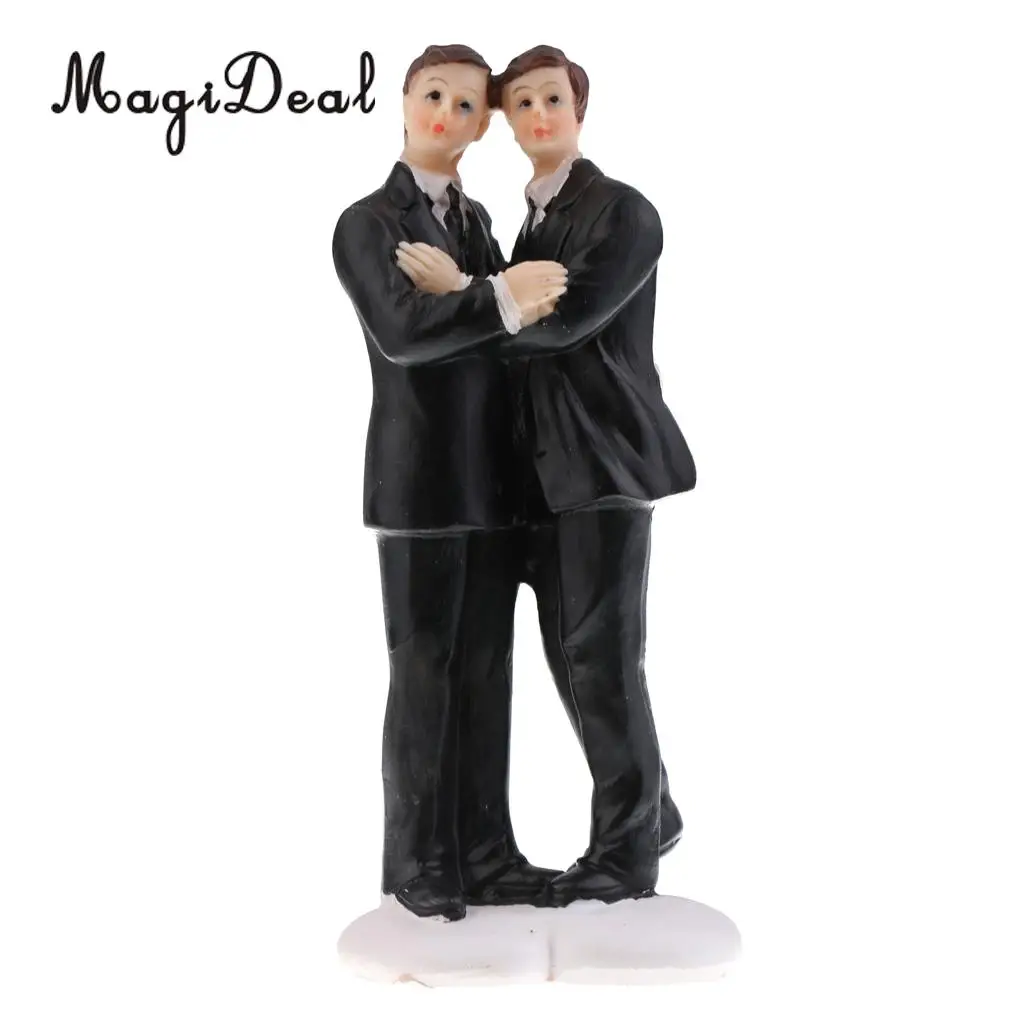 

MagiDeal DIY Resin Twin Brothers Love Family Model Scene Layout Art Craft for Diorama Sand Table Scene Landscape Baby Kids Toy