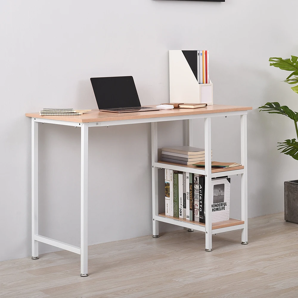 Panana الحديثة منضدة المكتب المنزلي الكمبيوتر PC الجدول محطة خزانة 2 الطبقة تخزين الرف طاولة للدراسة الأثاث Panana الحديثة منضدة المكتب المنزلي الكمبيوتر PC الجدول محطة خزانة 2 الطبقة تخزين الرف طاولة للدراسة الأثاث