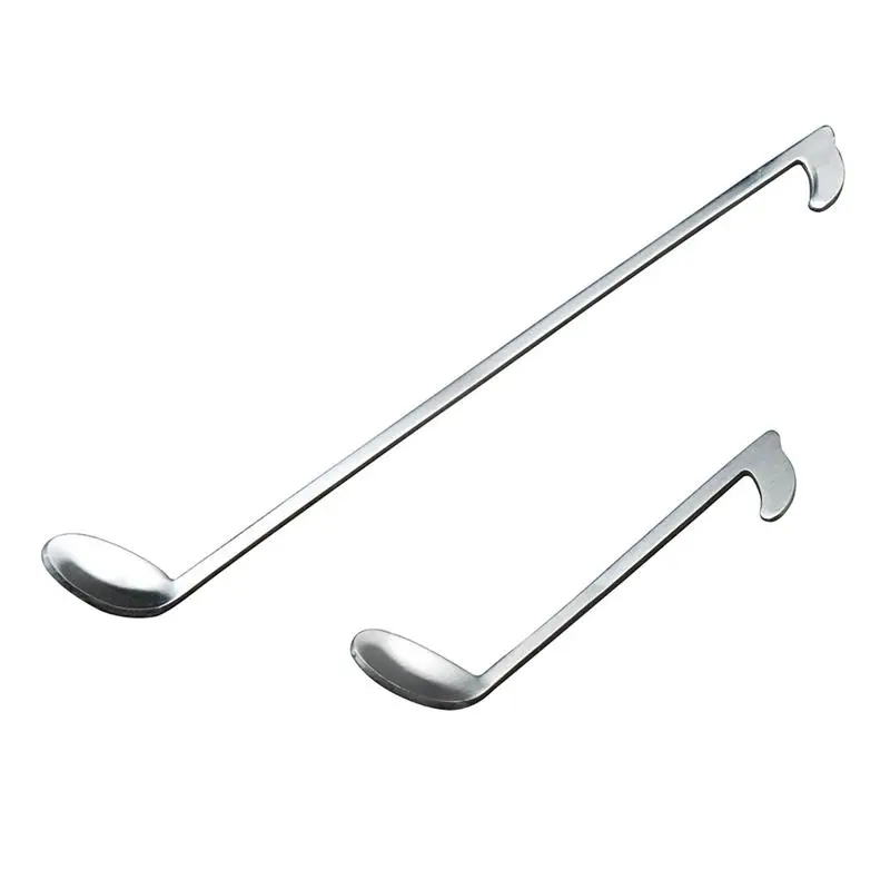

Stainless Steel Coffee Spoon Musical Note Metal Ladle Dessert Honey Spoons Tea Spoon for Mug Cup Kitchen Tools