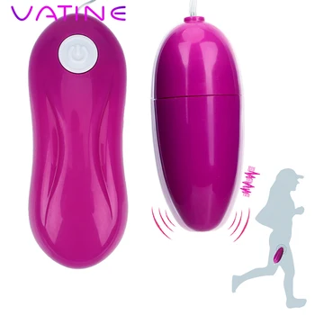 VATINE 12 vitesse saut oeufs vibrateur Vaginal serré exercice Clitoris stimulateur g-spot Sex Toys pour femmes Masturbation féminine