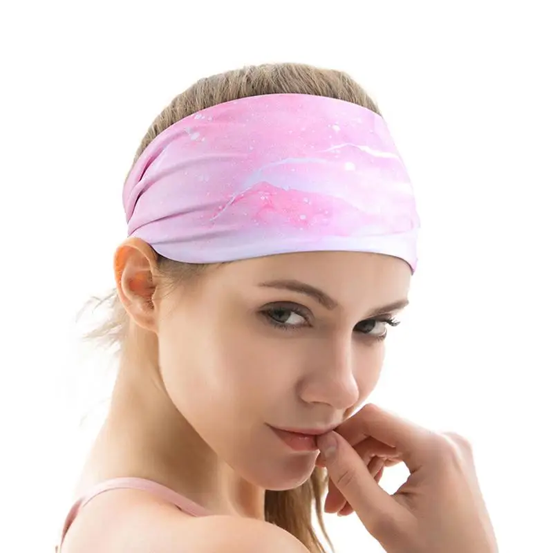 Hair Band Sport Elastic Headbands Sports Yoga Fitness Non Slip Running