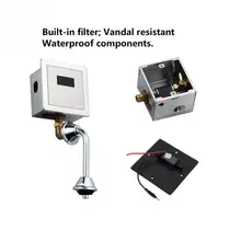 Гигиенические автоматические Водосберегающие электронные смывные мочи сенсор писсуар Индуктивный Туалет смывные инструменты