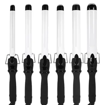 

6 Size LCD Tourmaline Ceramic Coating Hair Curler Roller Hair Curling Iron Styling Tool