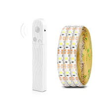Движения Led Сенсор полосы света Smart включить выключить Flexiable Светодиодная лента Smd2835 60leds/m внутреннего/Открытый аварийный ночник