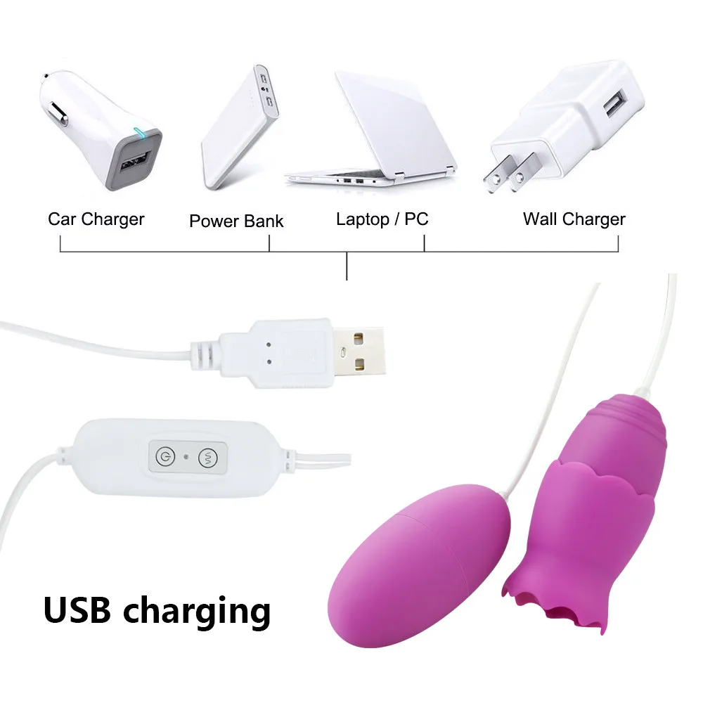 USB Вибратор для орального секса лизание языка анальная игрушка Стимулятор