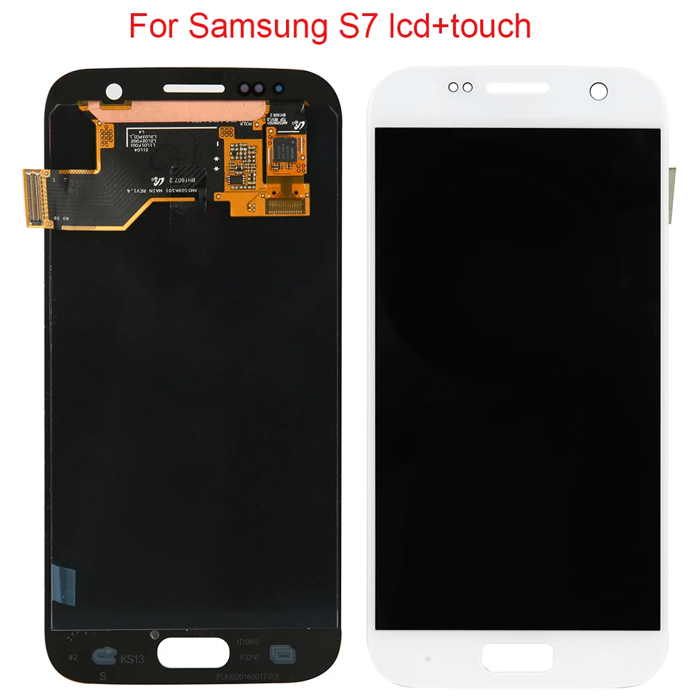 Jpfix для samsung Galaxy S7 G930 ЖК-дисплей Дисплей Замена стеклянного экрана дигитайзер в