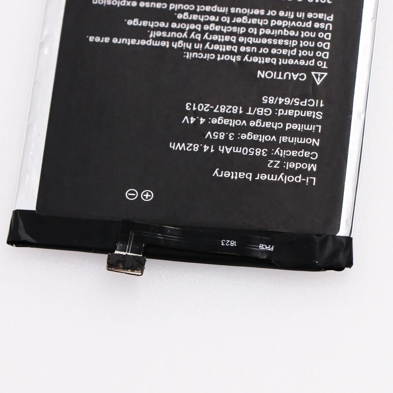 Аккумулятор Mcdark 3850 мАч с большой емкостью для UMI Umidigi Z2 перезаряжаемый