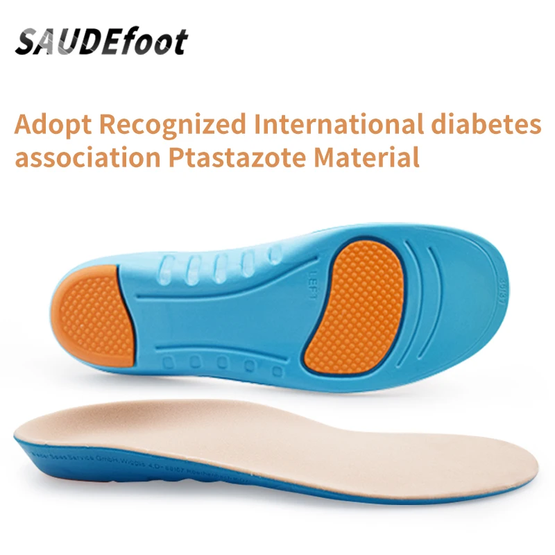 

Breathable orthopedic insole For Shoes Pad High PU and soft fabric Professinal Sporting Cushion Foot Care Inserts Pad