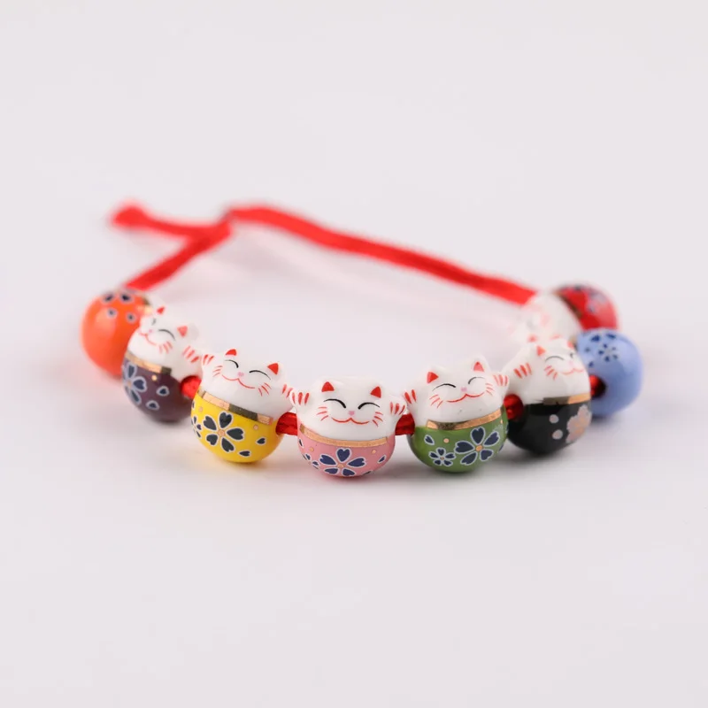 Для поделок, керамические маленькие ювелирные аксессуары для браслетов Zhaofu cat