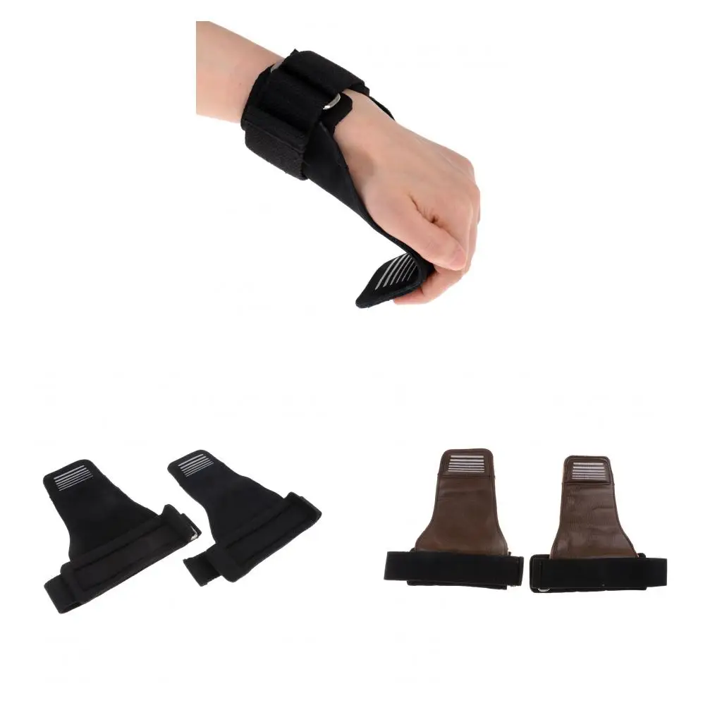 

Weight Lifting Gym Grips Wrist Support Gloves for Exercise Training Fitness Workout Anti-skid Wear Resistant Comfortable