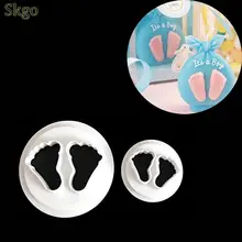 Украшения 5 см фрезы 2 сахар 1 формы украшения кухни для специй 4 см ребенок 1 помадка 0 дюймов и 6 дюймов ноги пара торта