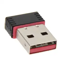 150 Мбит/с Мини Портативный USB 2,0 WiFi беспроводной адаптер сети LAN карты ж/антенна поддержка 802.11n/g/b и онлайн игры