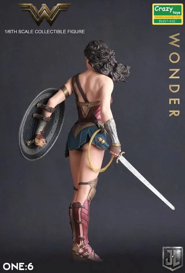 Сумасшедший игрушечные лошадки Marvel Super Hero Wonder Woman фигурку с коробкой в минуту 11