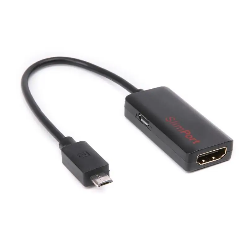 

Micro USB to HDMI Adapter HD HDMI Audio Video Cable 1080P HD Audio Video Converter Cable for Nexus 4/5 LG Optimus G Pro