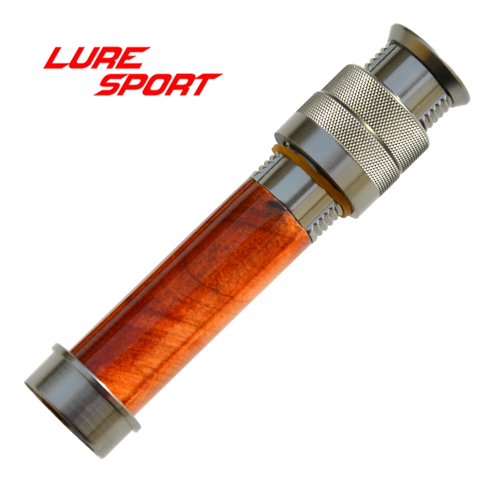 LureSport деревянная алюминиевая катушка для мухи сиденье с торцевой крышкой ID8mm