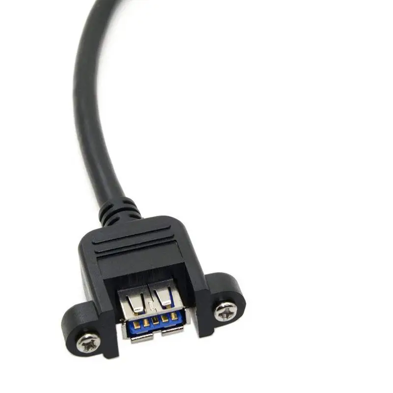USB 3 0 один порт A гнездо винтовое крепление Тип до вверх угловой материнской платы