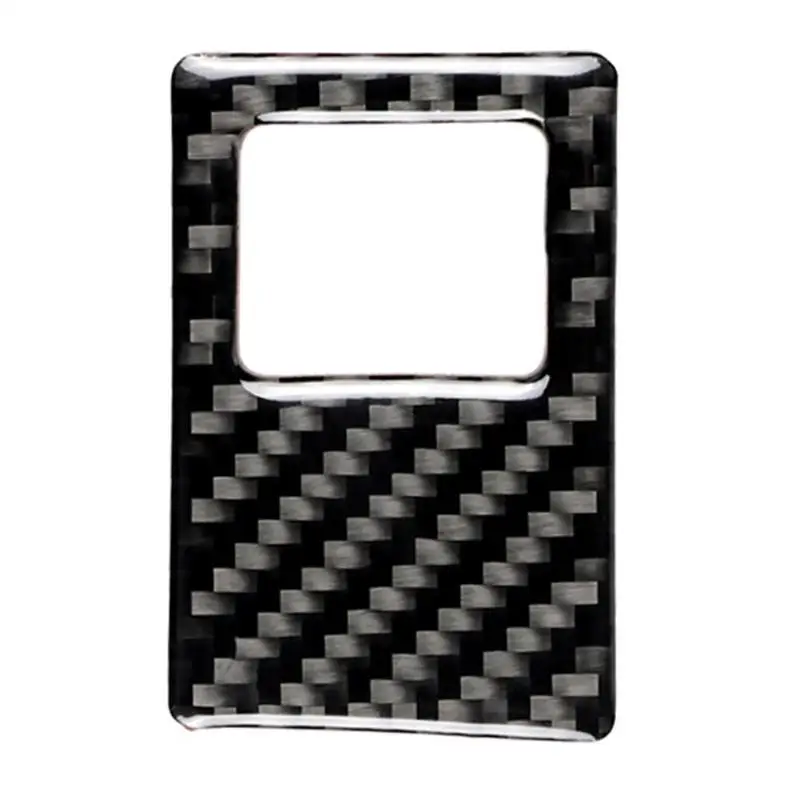

VODOOL Carbon Fiber Car Interior Mouldings Accessories Console Emergency Light Switch Frame Interior Trim for Golf 7 2013-2017