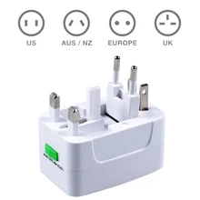 Защита от перенапряжения все в одном универсальное зарядное устройство для путешествий по всему миру AC power AU/UK/US/EU Plug Adapter