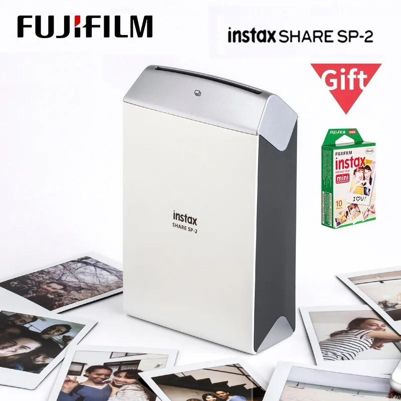  Fujifilm Instax Share Smartphone Printer SP-2 Two Colors Silver and Gold Genuine On Sale