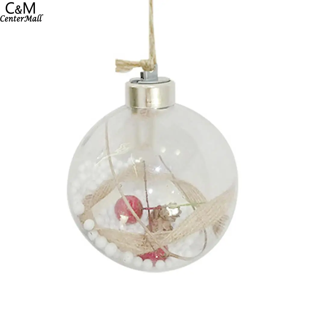

Gray Pendant Clear Tree Unisex Home Lights White Decorations Party Casual Balls Ornament Hanging Christmas Red