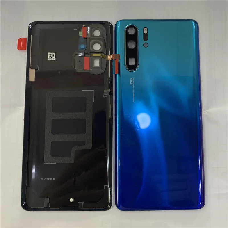 

Original M&Sen For 6.47" Huawei P30 Pro GLASS Back Battery Cover Case+Camera Frame+Glass Lens+Flash+Original Sticker For P30 Pro