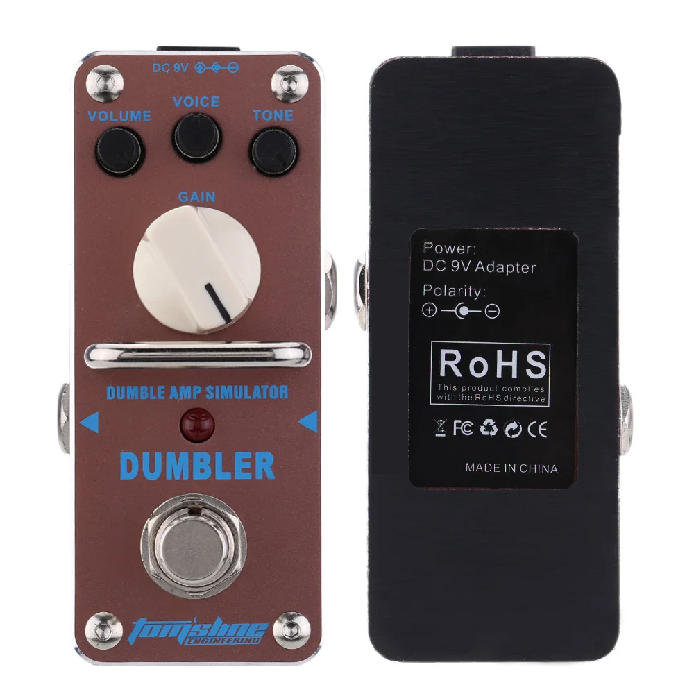 Aroma Adr3 Dumbler Amp Simulator Mini Single Electric Guitar Effect