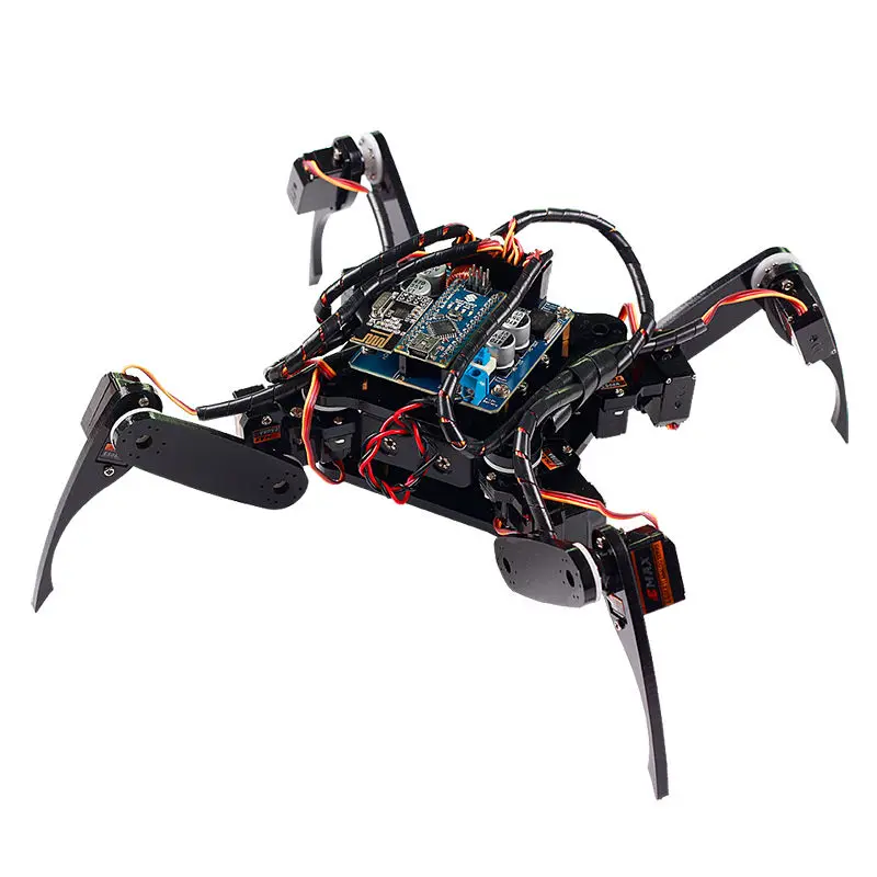 

SunFounder Wireless Telecontrol Crawling Quadruped Robot Kit for Arduino DIY Kit