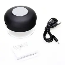 Полный Круглый водонепроницаемый беспроводной Bluetooth Душ динамик громкой связи совместим со всеми bluetooth-устройствами, такими как iPhone 6,5 s, 4