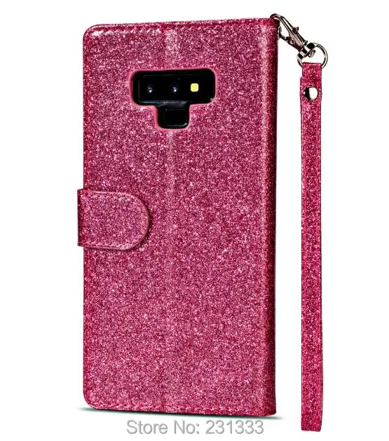 Блестящий кожаный чехол на молнии C ku для Samsung Galaxy S10 S10E NOTE 9 8 S9 PLUS S7 EDGE J3 2018 J7 2017 1