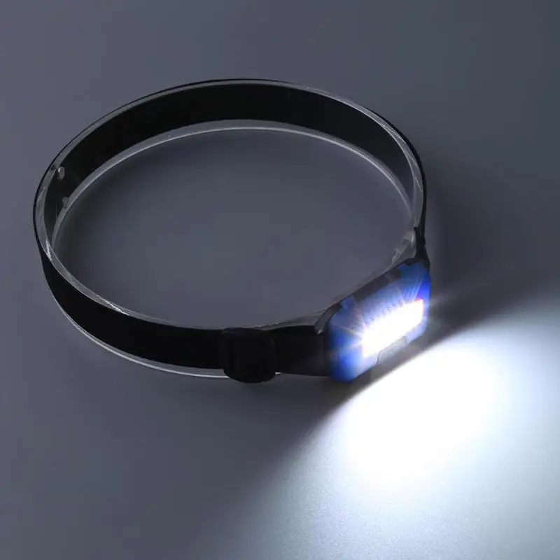 

3 Modes Waterproof COB LED Flashlight Outdoors Headlight Headlamp Torch Emergency Lantern for Outdoor Activities 3 *AAA