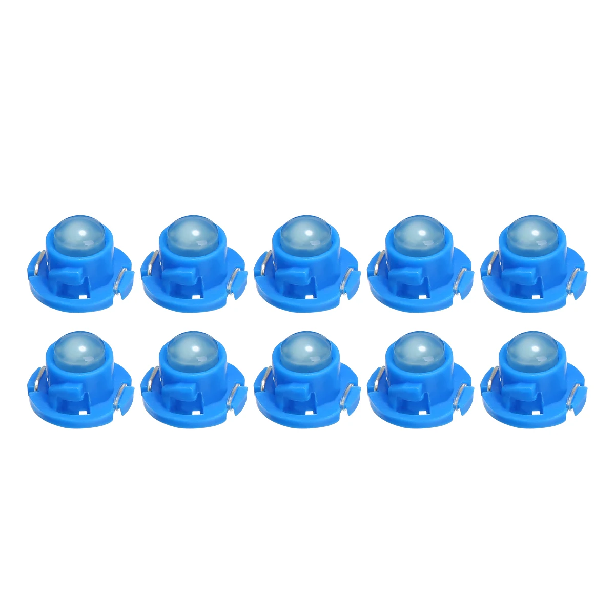 

New Arrival 10pcs T4.7 Blue LED Instrument Dashboard Climate Control Light Bulb 12V for Car Signal Lamp