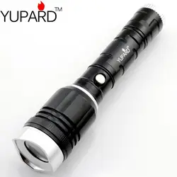 YUPARD Q5 светодиодный Увеличить Алюминиевый 2in1 кемпинг фонарь на магните фонарик 18650 аккумуляторная батарея кемпинг фонарь Открытый Спорт