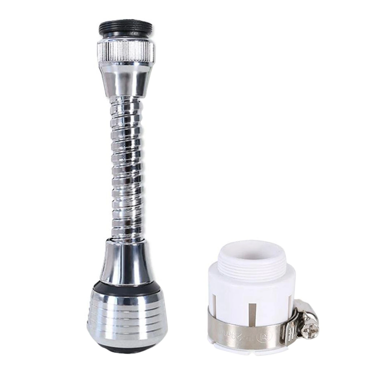 

Promotion! Anti Splash Swivel Water Saving Faucet Sprayer Aerator Diffuse Nozzle Filter Tap For Kitchen Bathroom silver