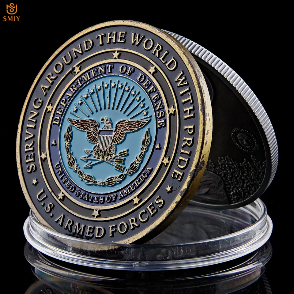 5 шт. американский военный флот USMC USAF USCG гордая Военная семейная служба по всему