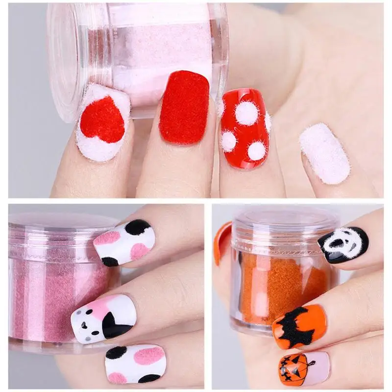 1 مربع مسمار بريق المخملية مسحوق DIY مسمار البولندية أفخم مسحوق مسمار الفن الديكور مانيكير أدوات 1 مربع مسمار بريق المخملية مسحوق DIY مسمار البولندية أفخم مسحوق مسمار الفن الديكور مانيكير أدوات