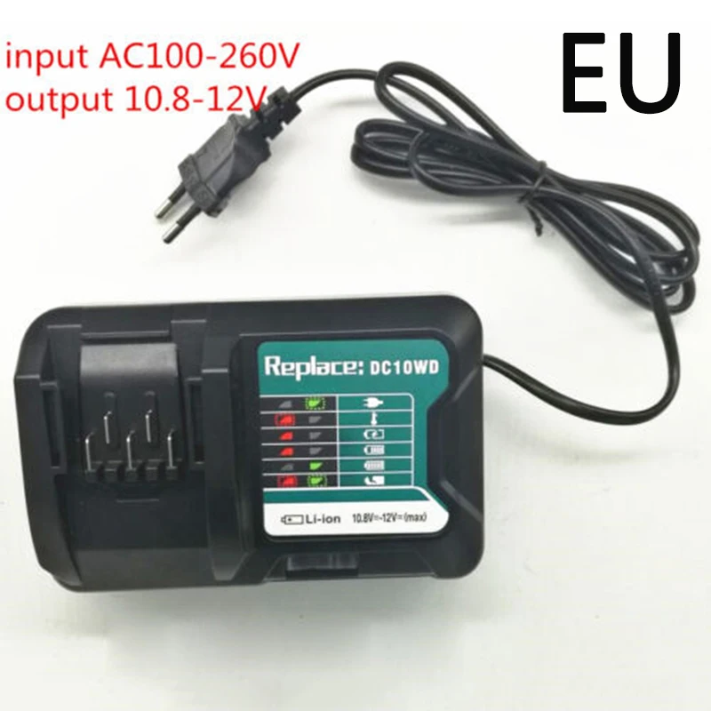 

Lithium Battery Charger for Makita 10.8V 12V DC10WD DC10SB DC10WC BL1015 BL1016