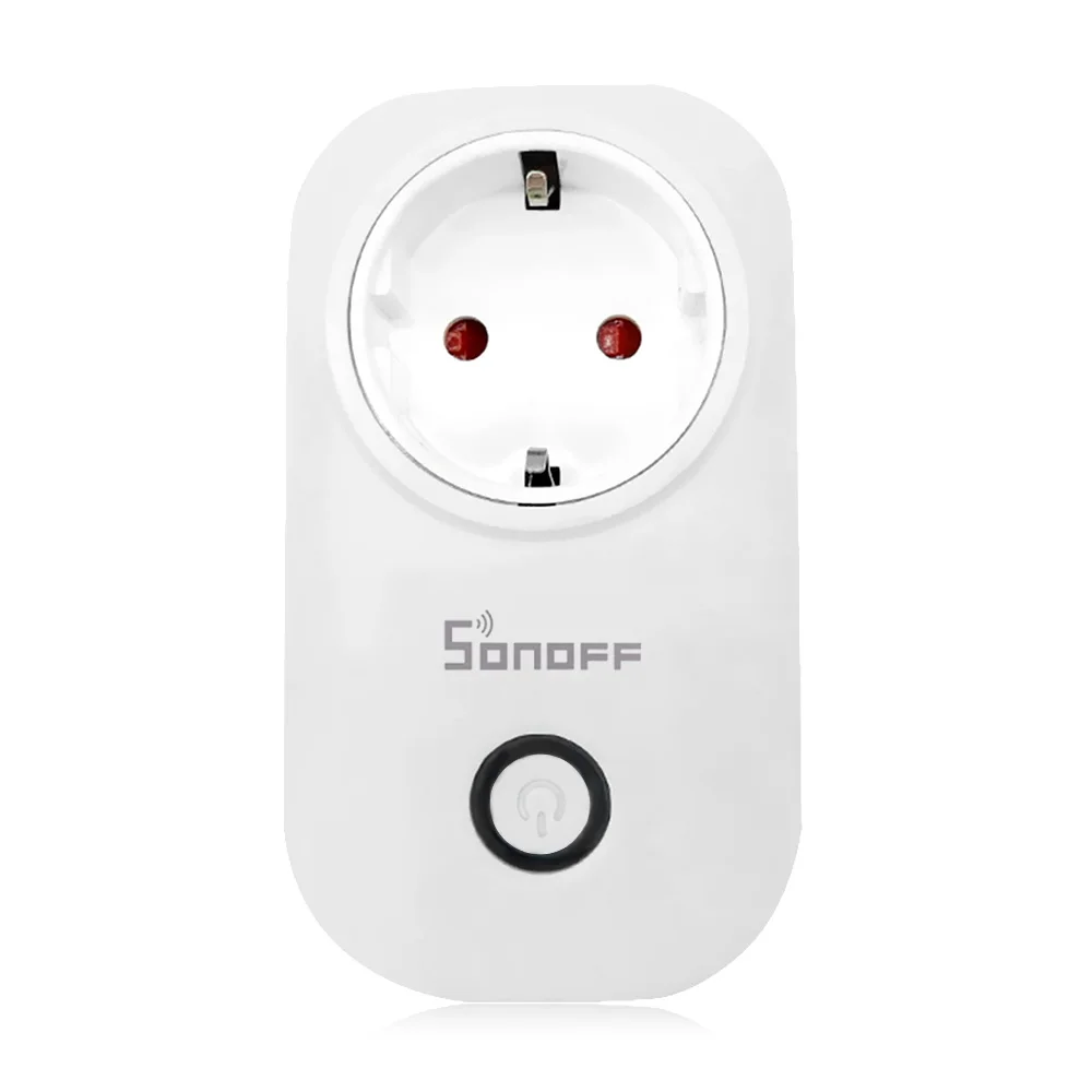 

SONOFF S20 Wireless EU US Socket Mini Wifi Socket Plug Outlet Smart Remote Wireless Controls For Iphone Ipad Android ON SALE