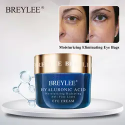 Breylee Гиалуроновая кислота Увлажняющий крем для век улучшает сухость глаз уход за кожей с сывороткой для глаз мешок для удаления Ageless против