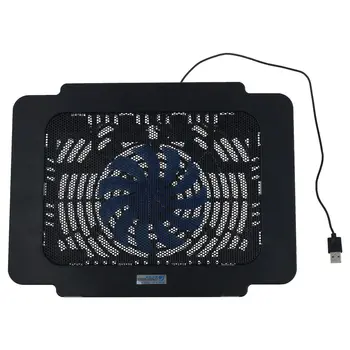 

CoolCold USB Super Ultra Thin Fan Laptop Cooling Pad Notebook Radiator - black
