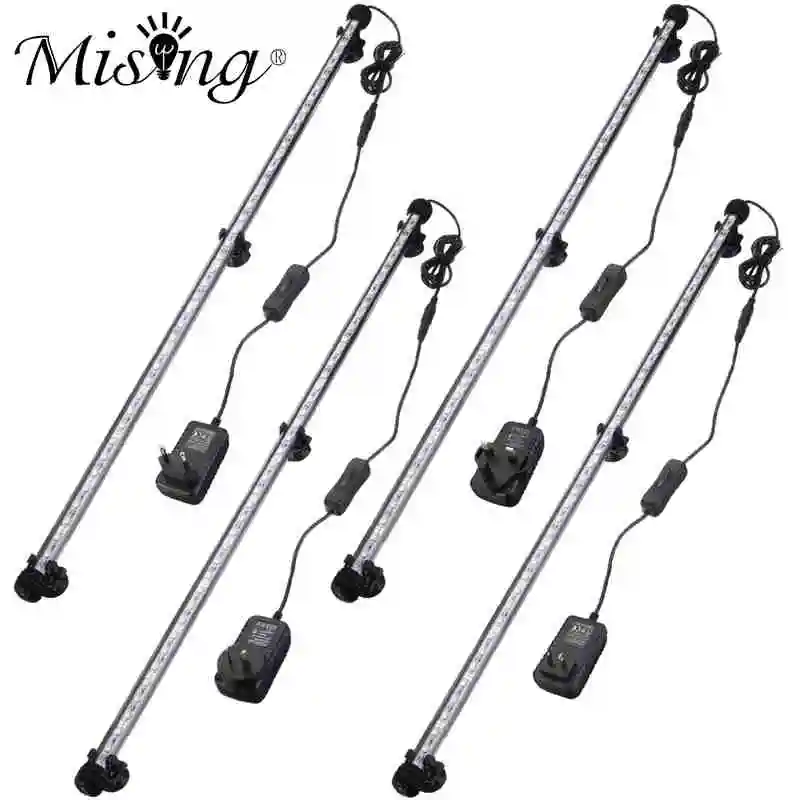 

72CM RGB LED Fish Tank Light Submersible Lighting Lamp AC110V-240V Blue White Blue+White Lighting