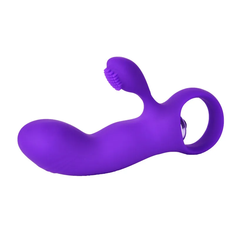 Silicone Finger font b Dildo b font Vibrator Stick Clitoris Stimulator G spot Masturbation Nipple Massager