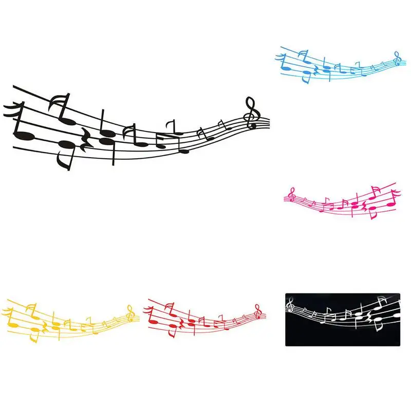 

Car Sticker Note Pattern Waterproof Sunscreen Anti-fouling Creative Car Door Body Decoration Decal Auto Accessories Buntings