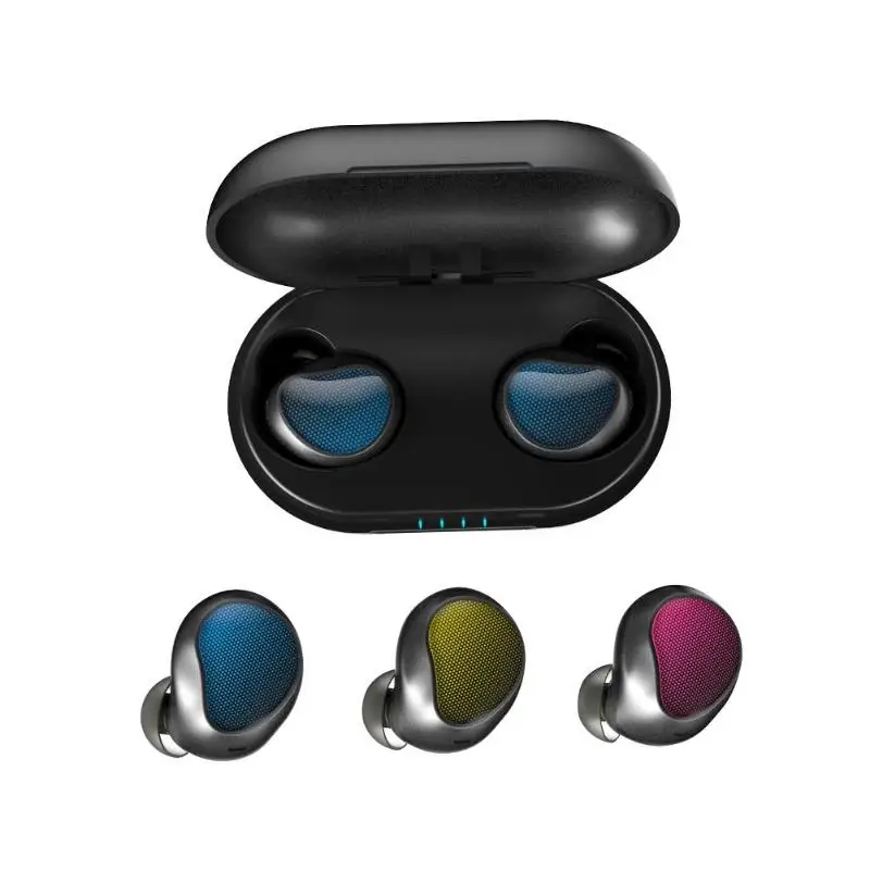 

TWS Wireless Earbuds Bluetooth V5.0 Sports Earphone Music Headset with Charging Box Gaming Earbuds Earplugs for Iphone Xiaomi