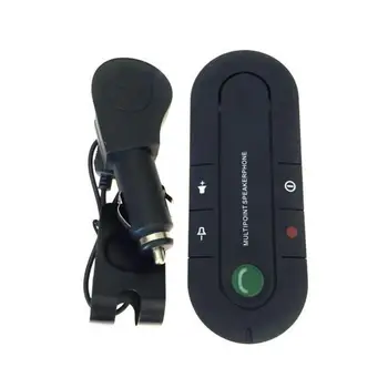 

1-for-2 Bluetooth Player Sunvisor 4.1 Version Car Bluetooth Hands-free Call Receiver Music Play Dual Mobile Phones Connection